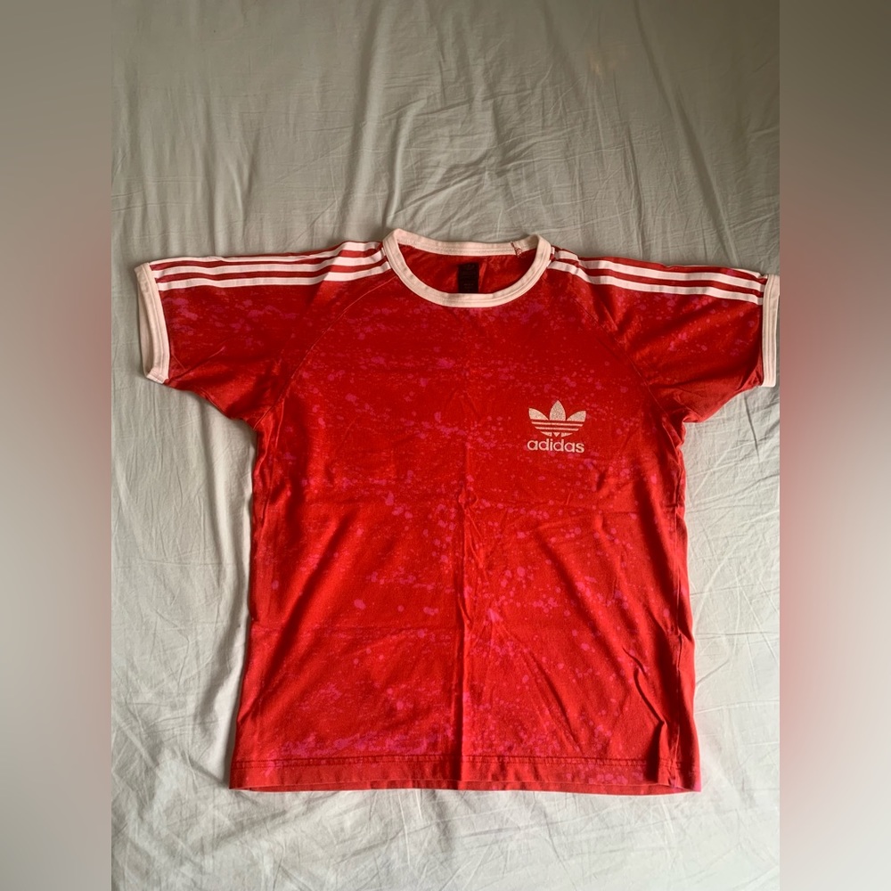 Adidas Vintage Trefoil Ringer Tee